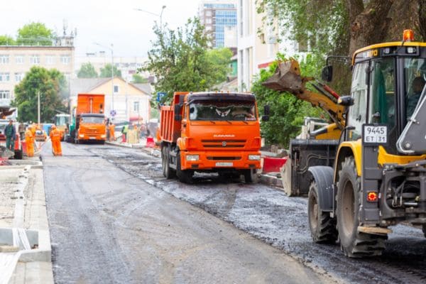 road & infrastructure works